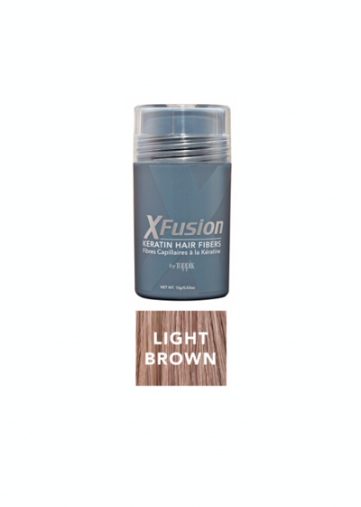 XFusion Keratin Hair Fibers Light Brown