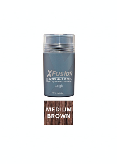 XFusion Keratin Hair Fibers Medium Brown