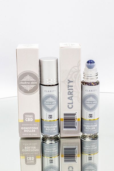 Chakra Skin CBD Gemstone Roller Clarity