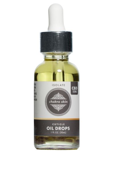 Chakra Skin CBD Isolate Cuticle Oil Drops