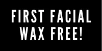 First facial wax free