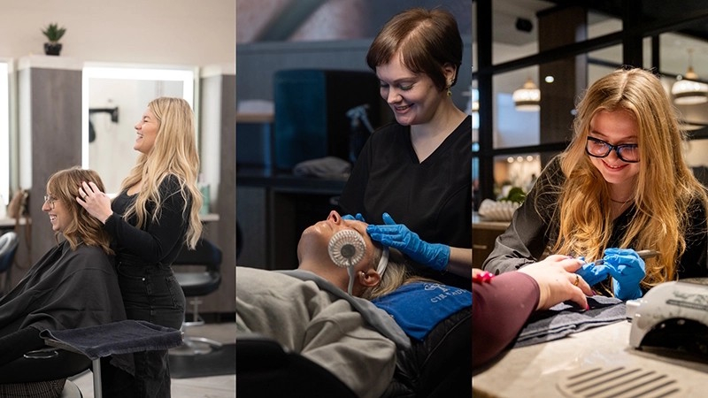 Vote for our hair, nail, and spa