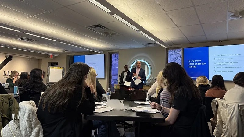 Long-term employement and investment options meeting