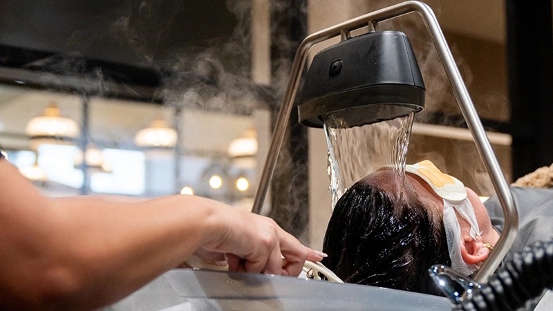 Image of a Yume Japanese Head Spa treatment