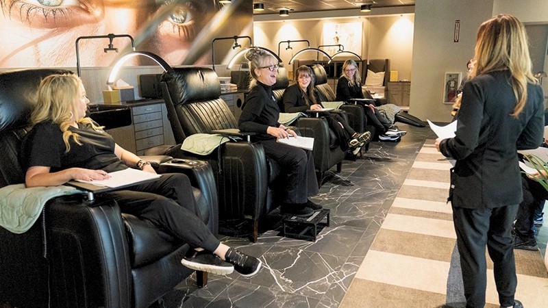 Image of esthetician training
