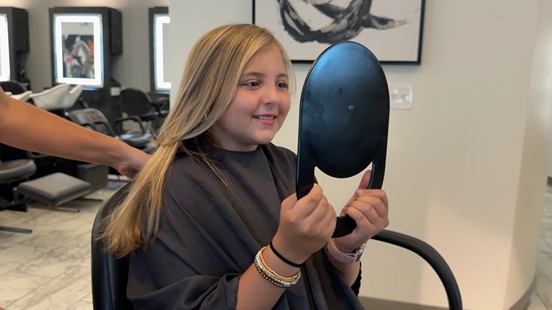 Image of hair cut and style
