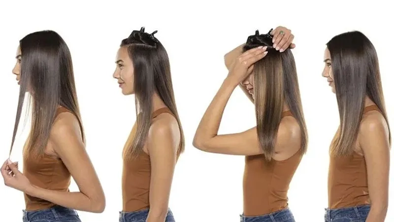 Reusing Clip-In Hair Extensions