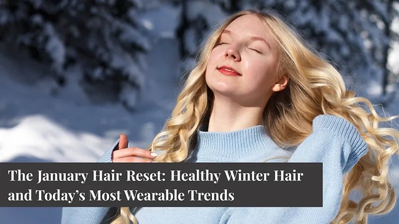 The January Hair Reset: Healthy Winter Hair and Today’s Most Wearable Trends