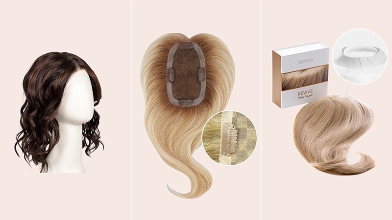 Image of wigs, toppers and revive
