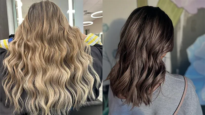 vivid balayage she’s been dreaming about