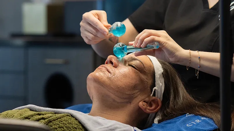 A Well-Deserved Facial