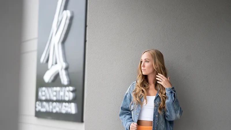 Young lady with Zero stress and Maximum impact