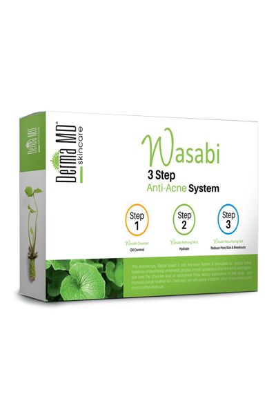 Wasabi 3 Step Anti Acne System