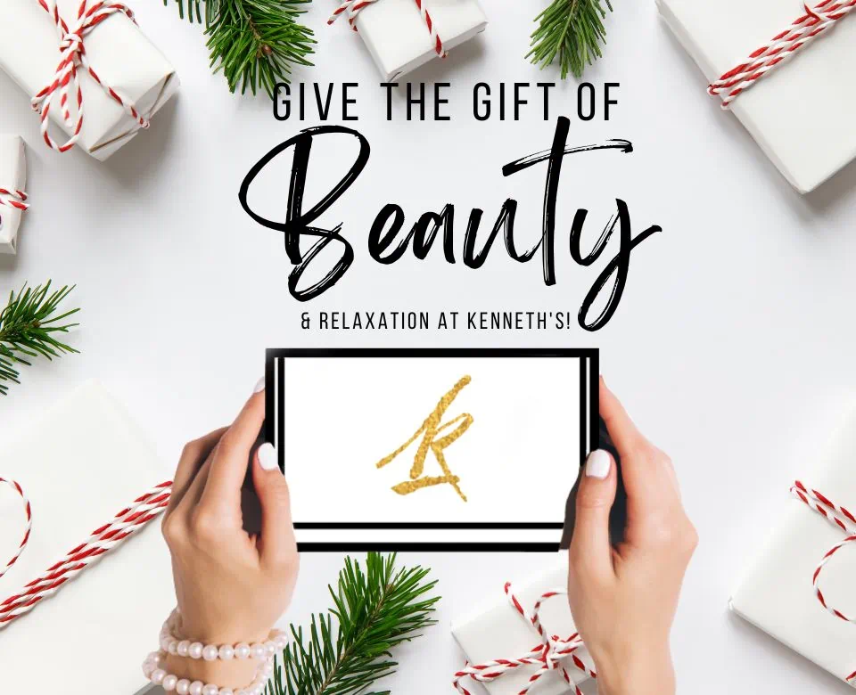 Get here the gift of beauty with a Kenneth's gift card